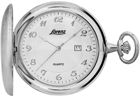 Taschenuhr Lorenz Herr in Stahl 30037BB - 30037BB